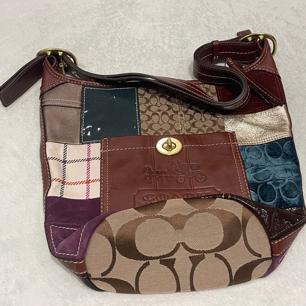 Coach Patchwork Shoulder Bag